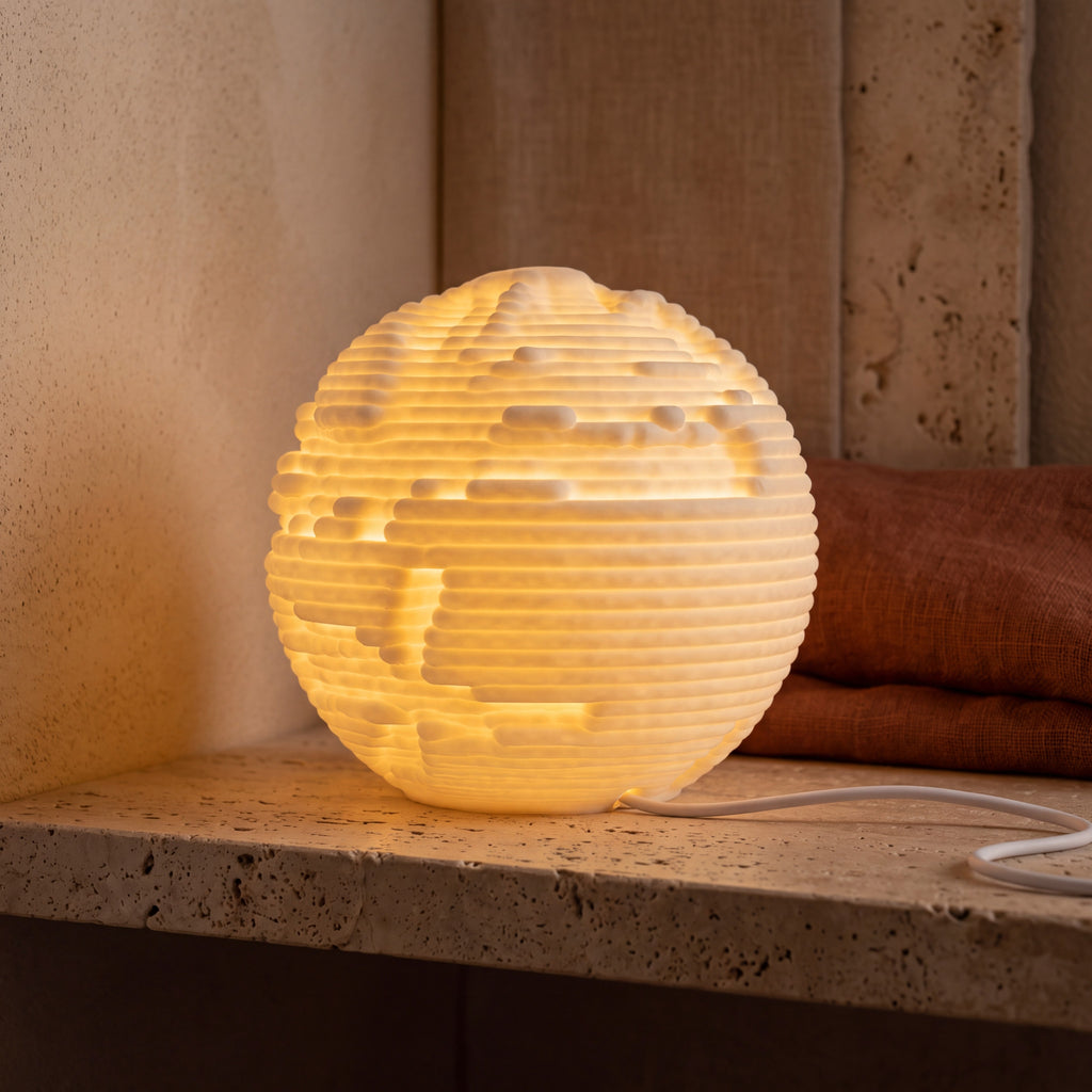 Strate : la mini lampe inspirée des canyons d'Arizona