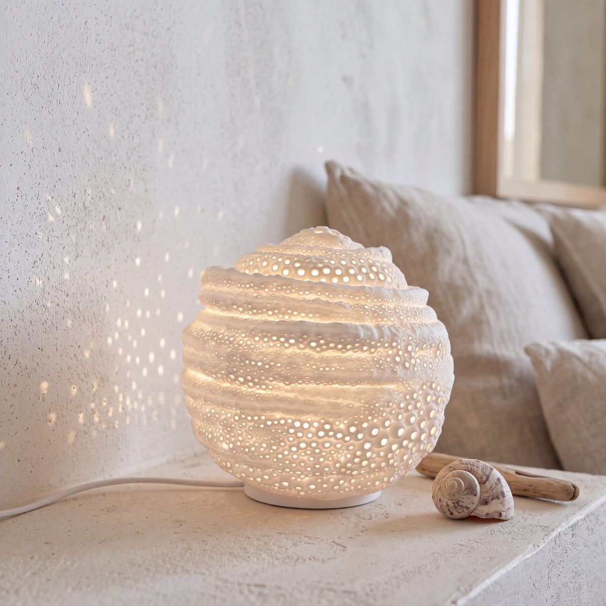 Estran : la mini lampe inspirée du bord de mer