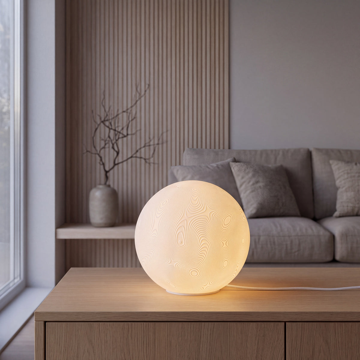 Subak : la grande lampe inspirée des rizières de Bali