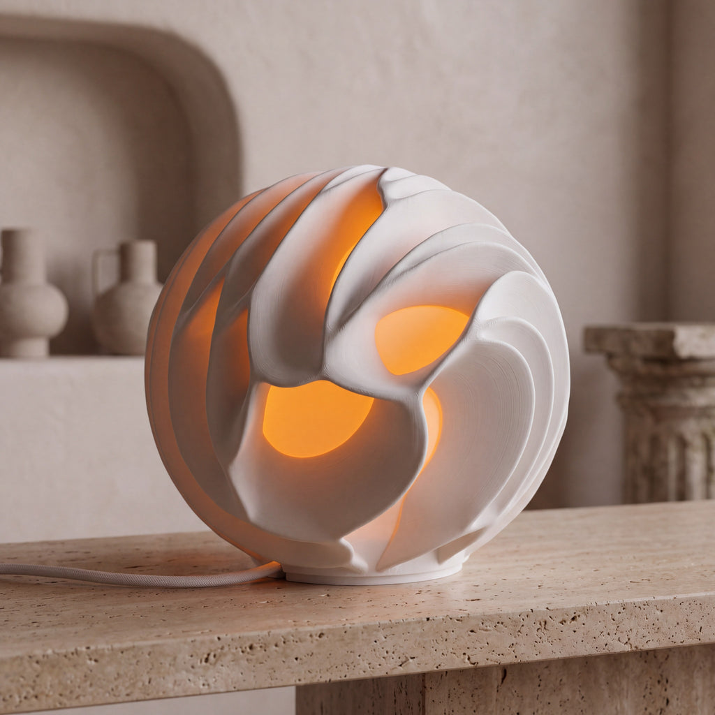 Ignis : la grande lampe inspirée d'une coulée de lave