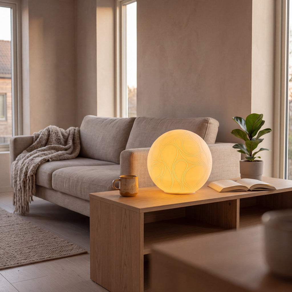 Anatolie : la grande lampe inspirée des méandres d'une rivière