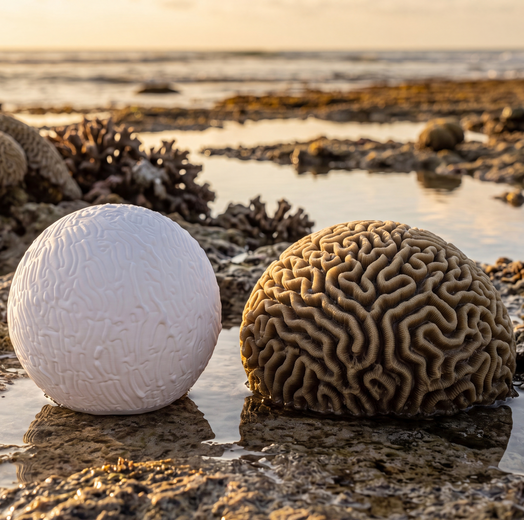 Meandrina : la mini-lampe corail qui a donné son nom à la marque