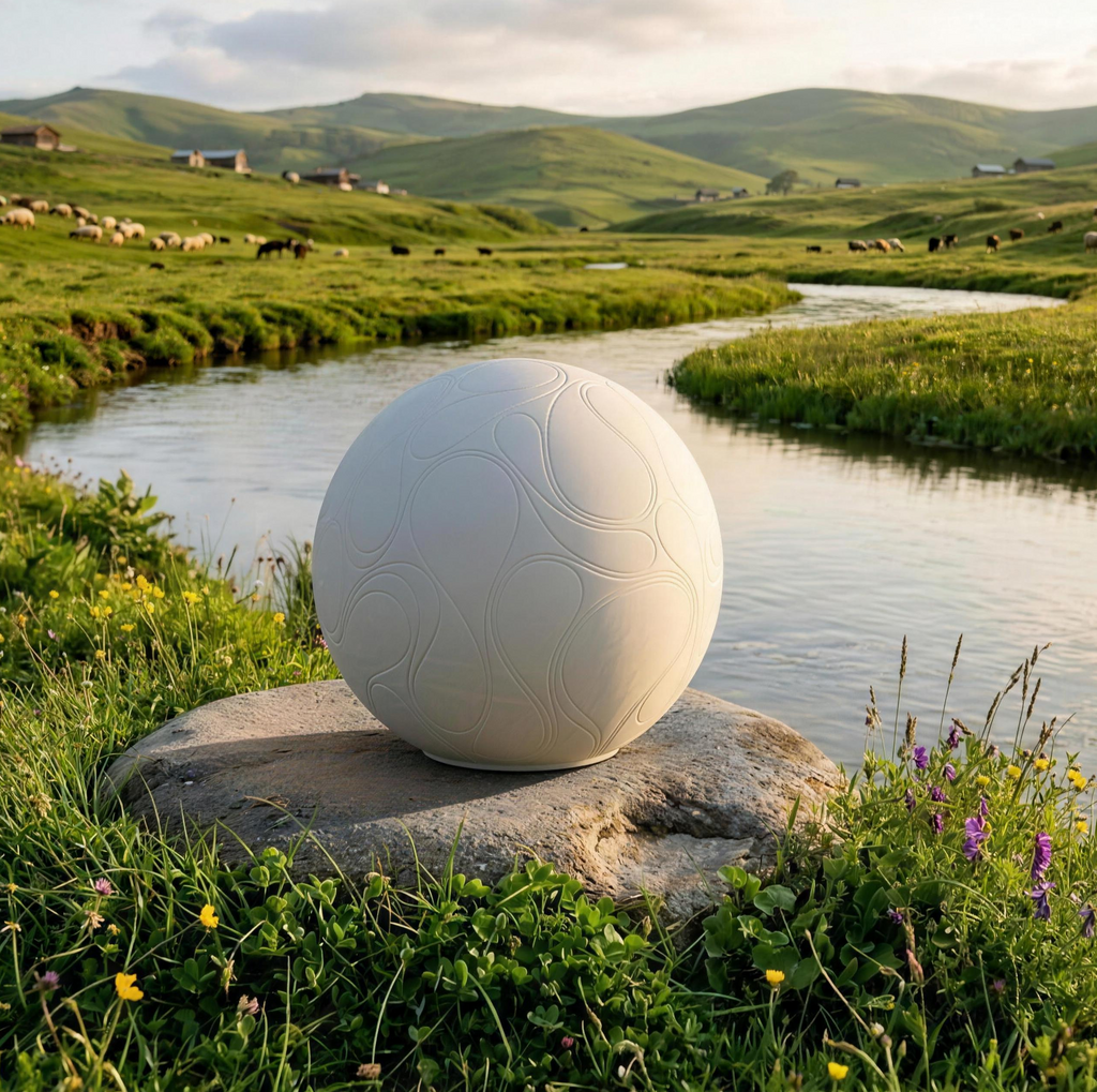 Anatolie : la grande lampe inspirée des méandres d'une rivière