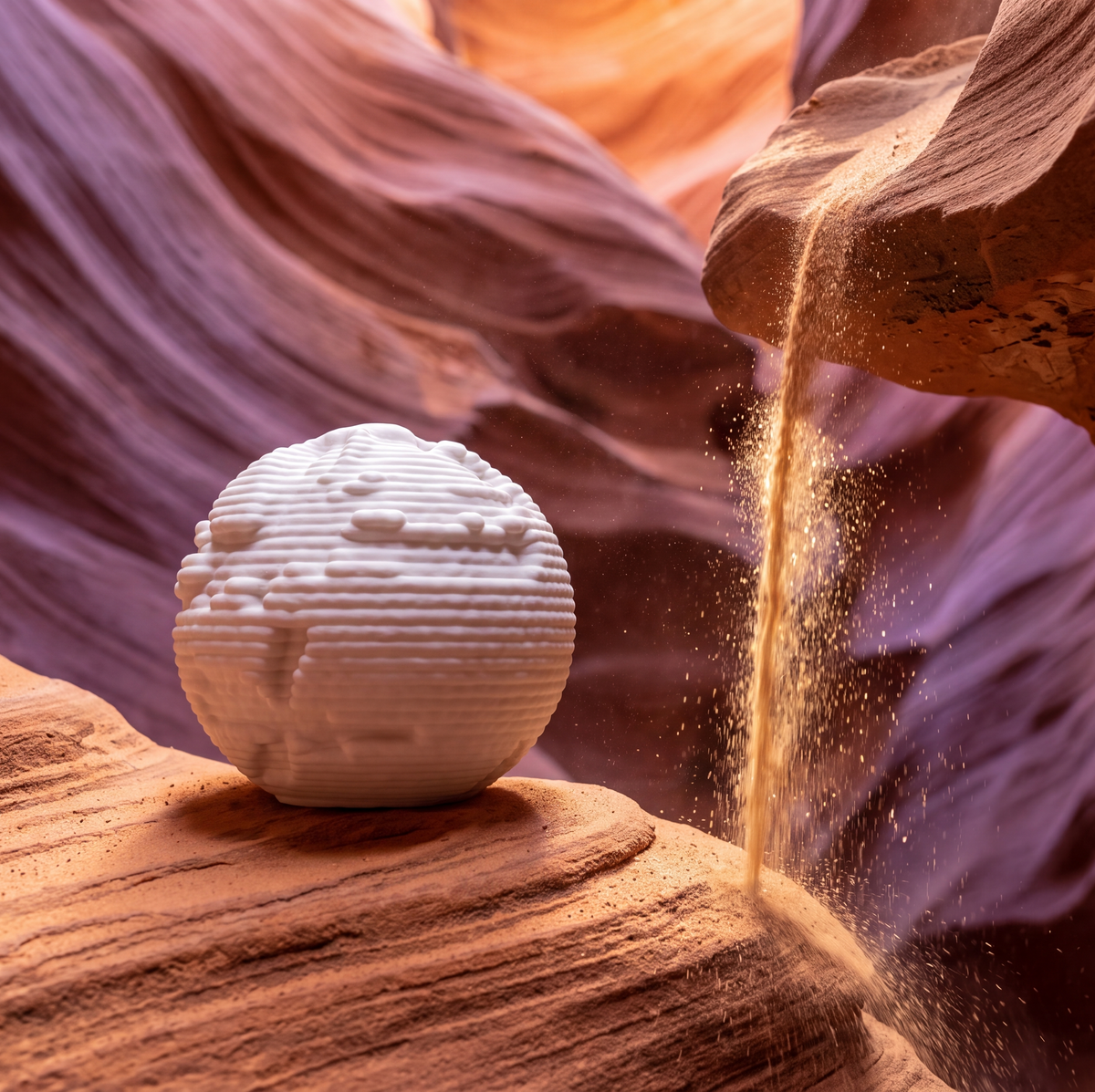 Strate : la mini lampe inspirée des canyons d'Arizona