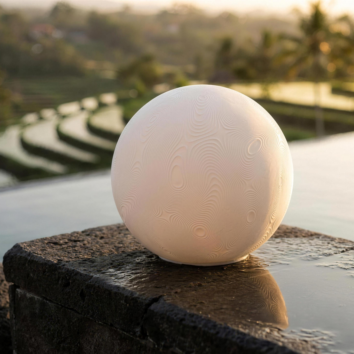Subak : la grande lampe inspirée des rizières de Bali